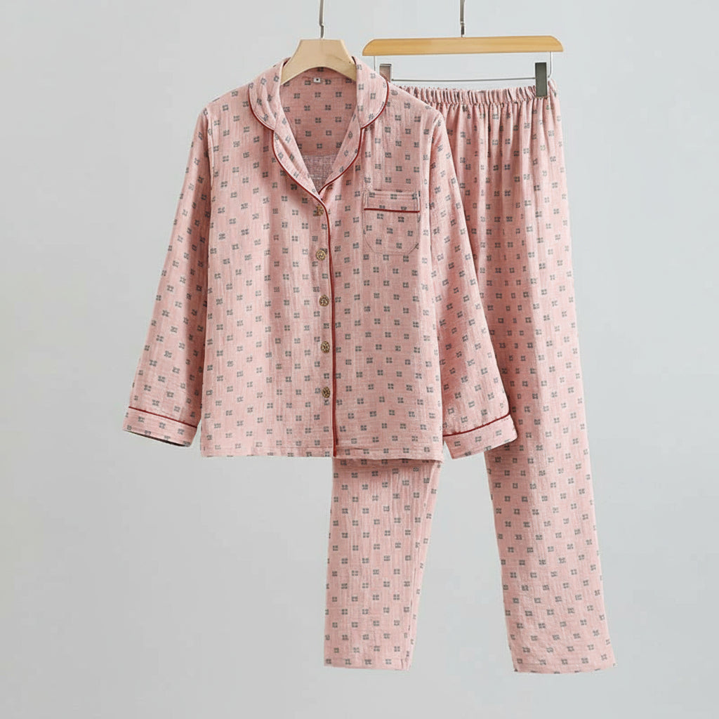 Ensemble Pyjama à Carreaux pour Adulte avec Coupe Légère | Idéal pour la Maison et le Sommeil
