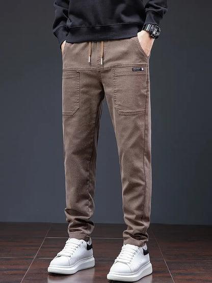 Pantalon De Jogging Avec Taille À Cordon Pour Homme | Idéal Pour Usage Quotidien Et Activités