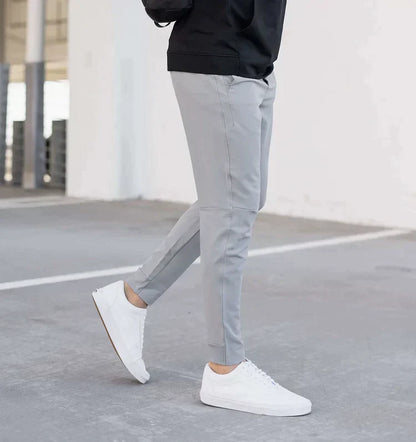 Pantalon Fonctionnel avec Coupe Ajustée Et Taille Élastique pour Homme | Idéal pour Les Activités Quotidiennes
