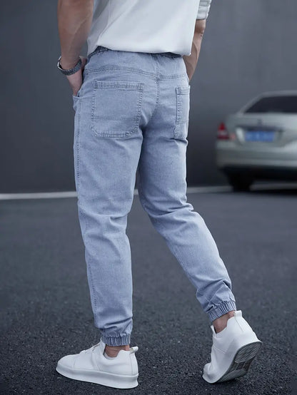 Pantalon À La Cheville Avec Taille Élastique Et Cordon De Serrage Pour Homme | Idéal Pour Usage Quotidien Et Loisirs