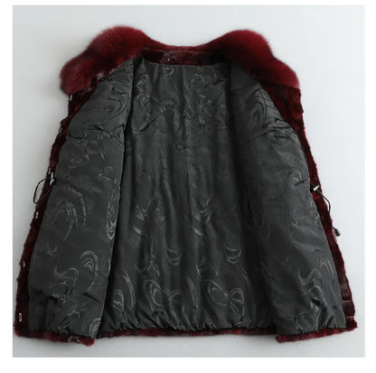Veste À Col Montant avec Fermeture Zippée pour Femme | Idéale pour L’Automne Et L’Hiver