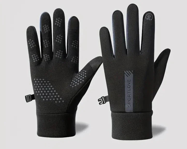 Gants avec Grip En Silicone Et Fonction Tactile pour Activités Extérieures | Idéaux pour L’Hiver