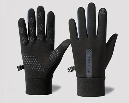 Gants avec Grip En Silicone Et Fonction Tactile pour Activités Extérieures | Idéaux pour L’Hiver