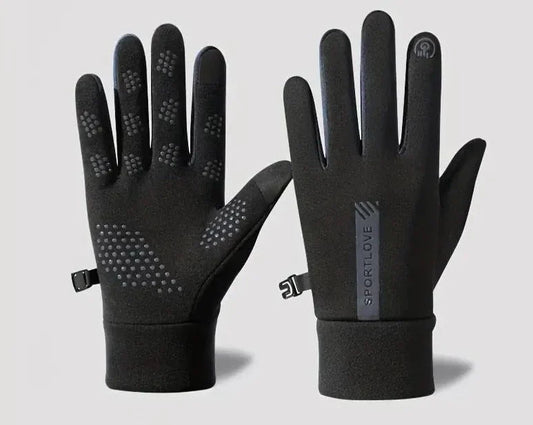 Gants avec Grip En Silicone Et Fonction Tactile pour Activités Extérieures | Idéaux pour L’Hiver