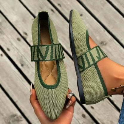 Ballerines Plates Avec Bride Élastique Pour Femmes | Idéales Au Quotidien