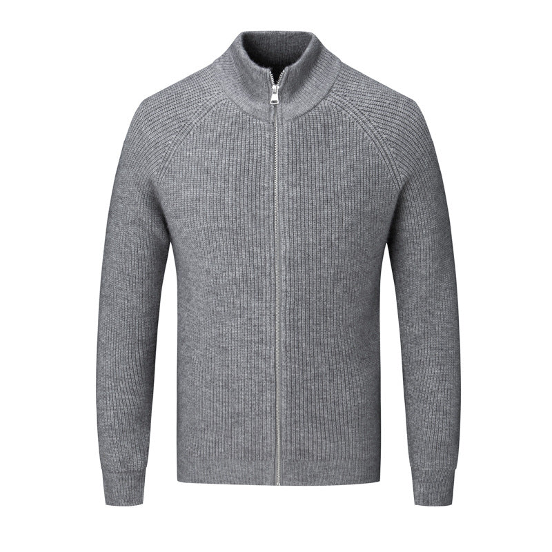 Pull-Over Homme avec Fermeture Zippée Intégrale pour Usage Quotidien | Idéal pour la Mi-Saison