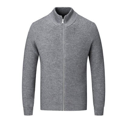 Pull-Over Homme avec Fermeture Zippée Intégrale pour Usage Quotidien | Idéal pour la Mi-Saison