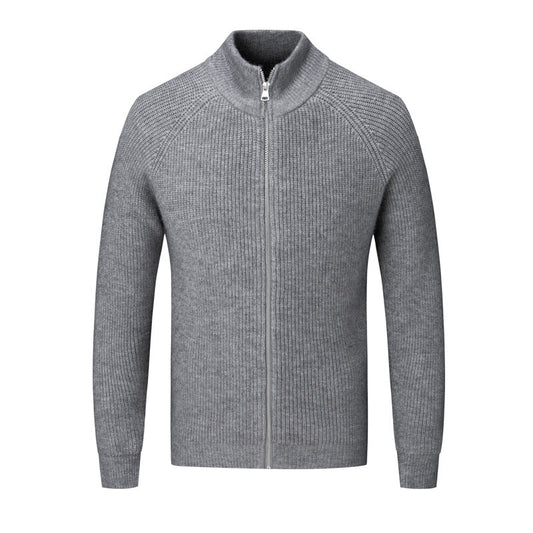Pull-Over Homme avec Fermeture Zippée Intégrale pour Usage Quotidien | Idéal pour la Mi-Saison