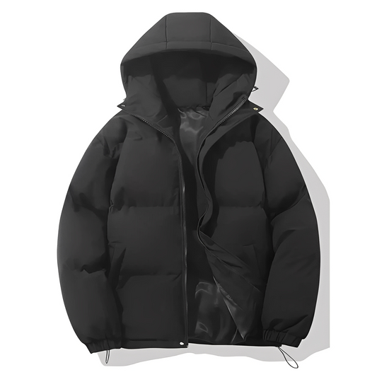 Veste d’Hiver avec Capuche et Fermeture Zippée pour Homme | Idéale pour Usage Quotidien