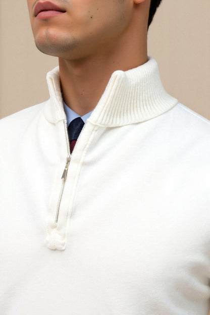 Sweatshirt avec Demi-Zip pour Adultes | Idéal pour un Usage Quotidien