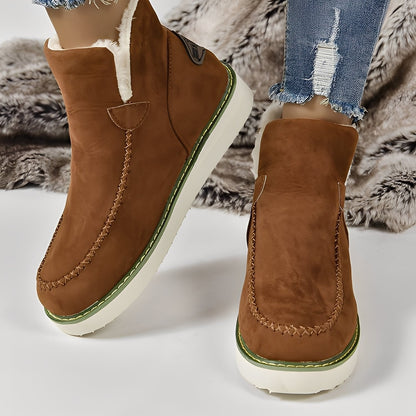 Bottes D’hiver À Talon Compensé Pour Femmes | Idéales Pour L’hiver