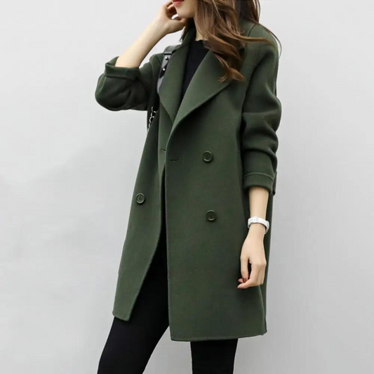 Manteau Avec Coupe Ajustée Pour Femme | Idéal Pour L’Hiver