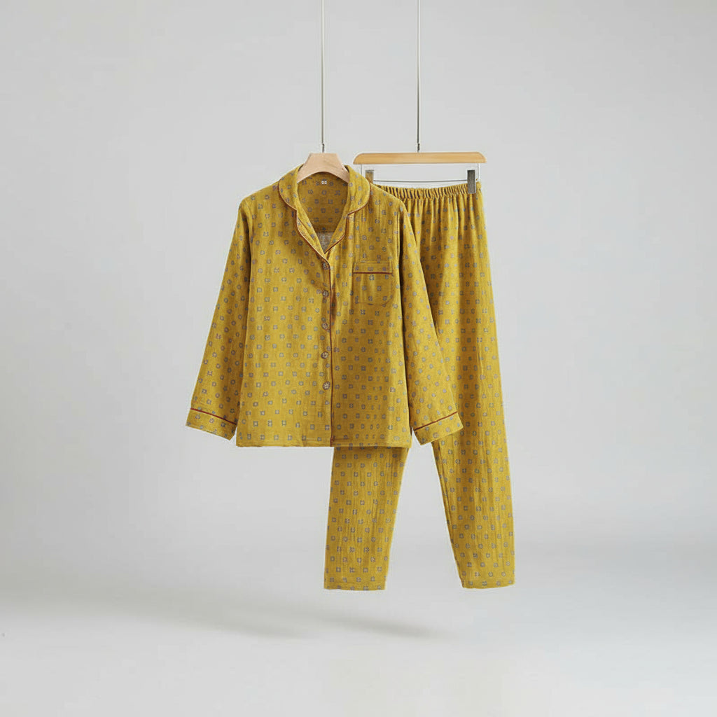 Ensemble Pyjama à Carreaux pour Adulte avec Coupe Légère | Idéal pour la Maison et le Sommeil