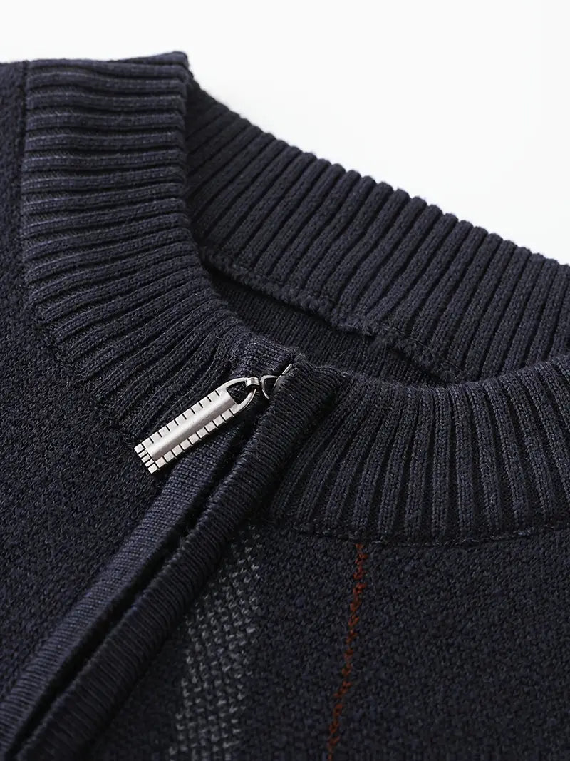 Pull À Quart De Fermeture Avec Col Rond Pour Hommes | Idéal Pour Un Usage Quotidien