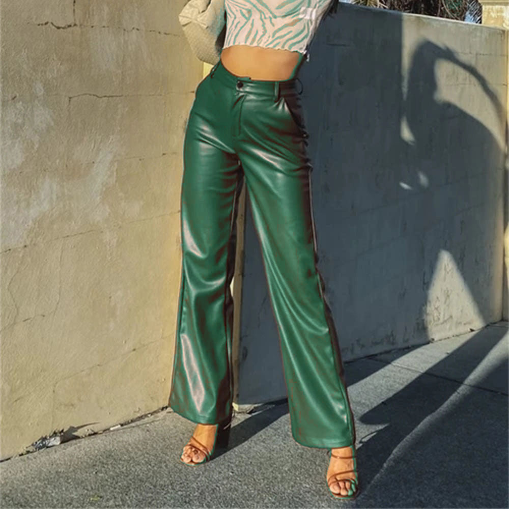 Pantalon Taille Haute Avec Coupe Évasée Pour Femme | Idéal Pour Sorties Et Événements