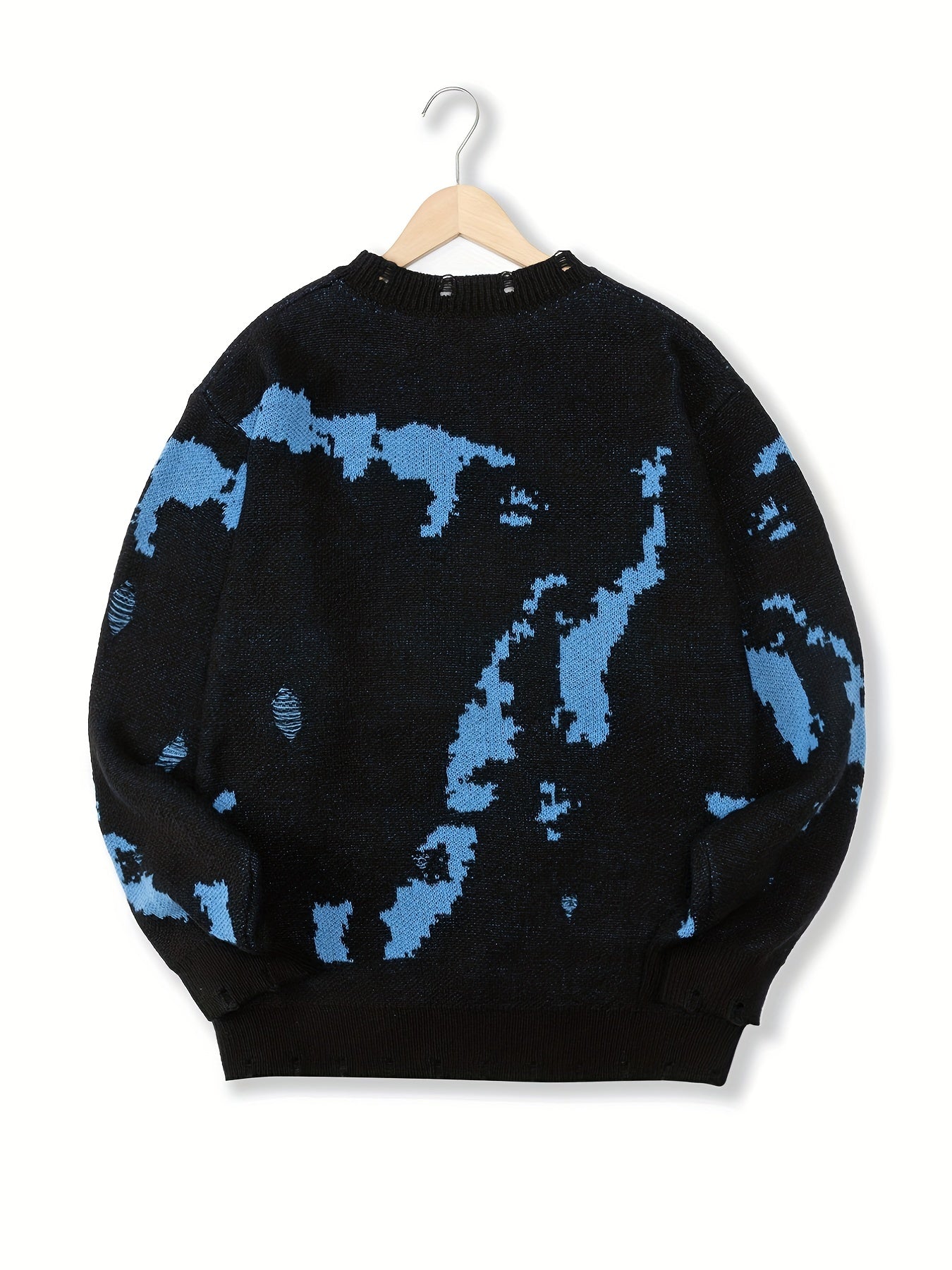 Pull-Over Homme à Texture Structurée pour Usage Quotidien | Idéal pour la Mi-Saison