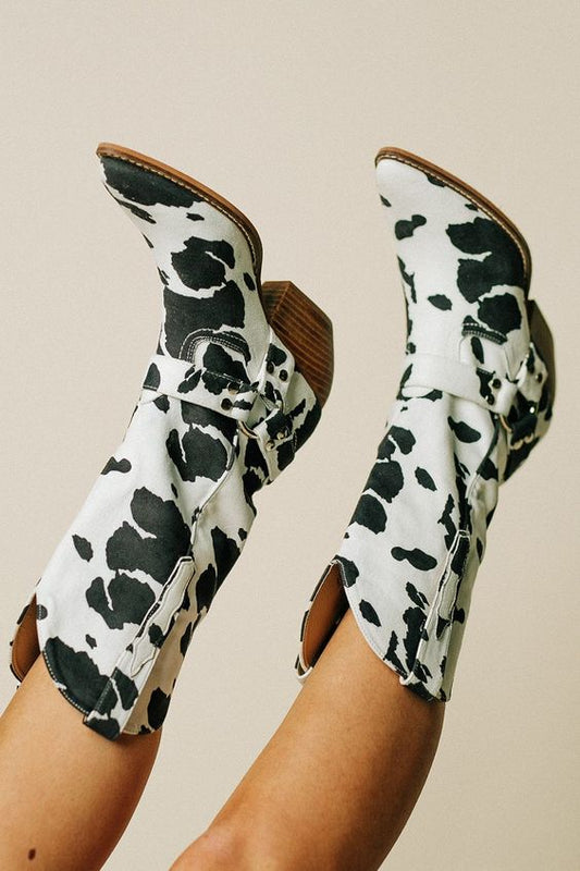 Bottes Cowboy À Tige Mi-Haute Pour Femmes | Pour Un Usage Quotidien