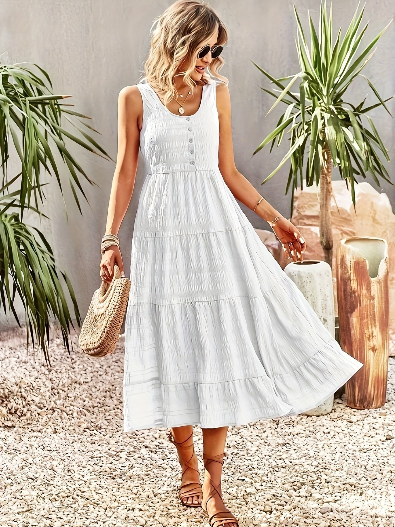Robe D'Été Fluide Pour Femme | Idéale Pour Les Journées Chaudes Et Les Sorties