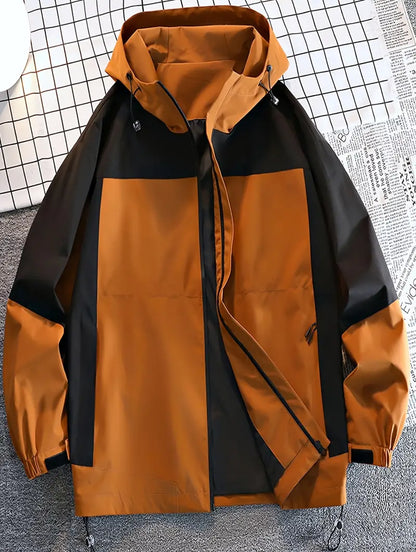 Veste D’Hiver avec Col Et Fermeture Zippée pour Homme | Idéale pour La Saison Froide