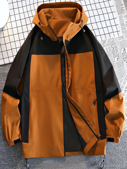 Veste D’Hiver avec Col Et Fermeture Zippée pour Homme | Idéale pour La Saison Froide