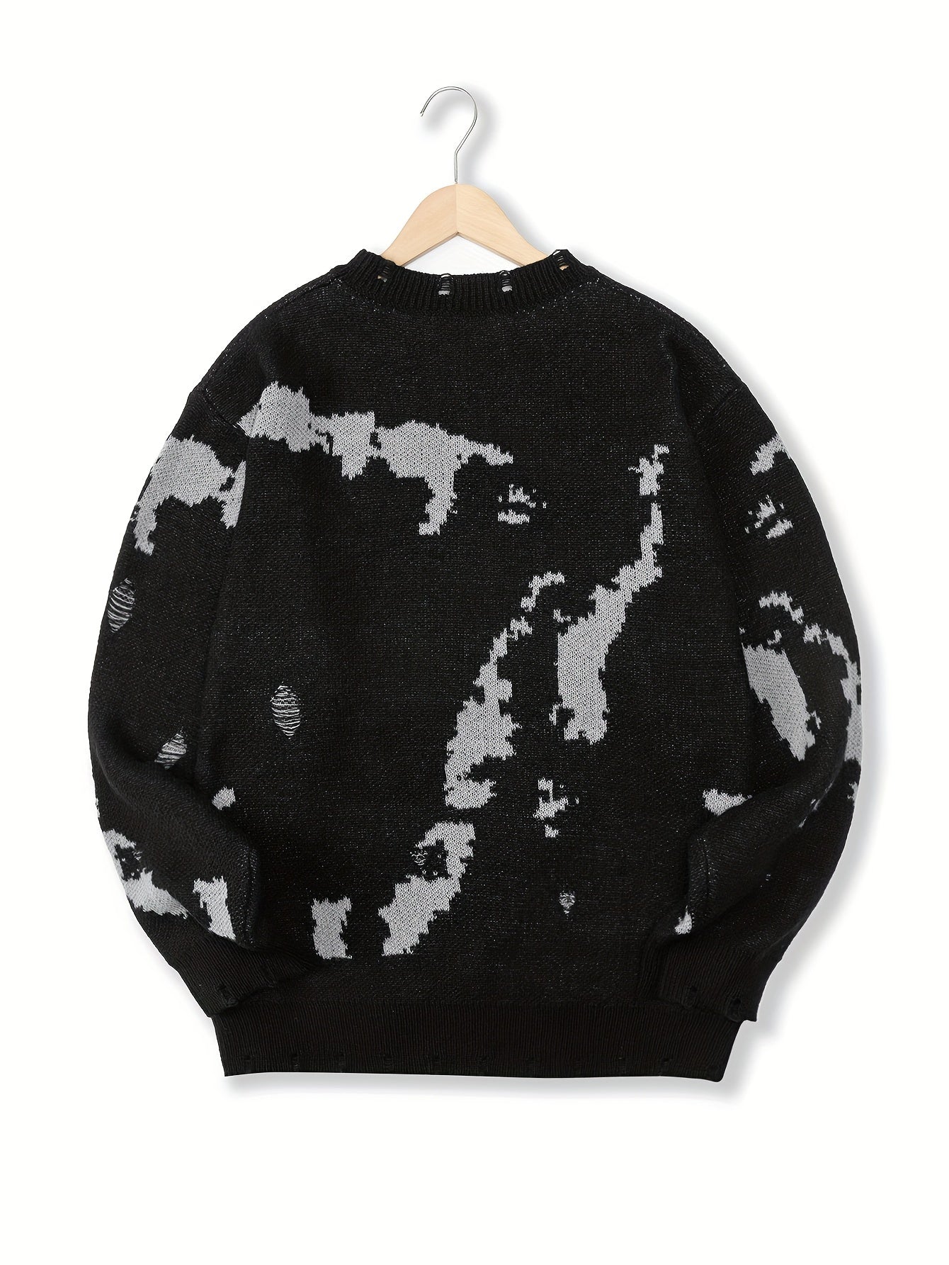 Pull-Over Homme à Texture Structurée pour Usage Quotidien | Idéal pour la Mi-Saison