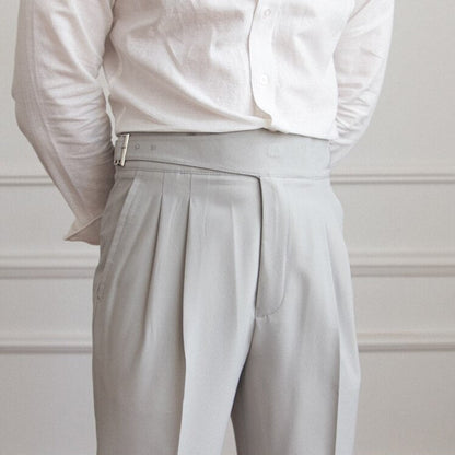 Pantalon pour Homme avec Boucle Réglable | Idéal pour Les Réunions Et Les Occasions Formelles