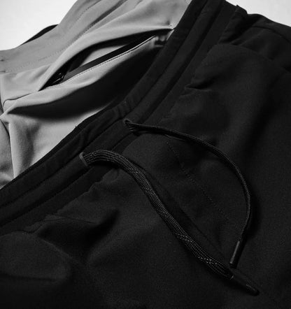 Pantalon Fonctionnel avec Coupe Ajustée Et Taille Élastique pour Homme | Idéal pour Les Activités Quotidiennes