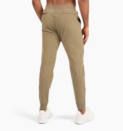 Pantalon Fonctionnel avec Coupe Ajustée Et Taille Élastique pour Homme | Idéal pour Les Activités Quotidiennes
