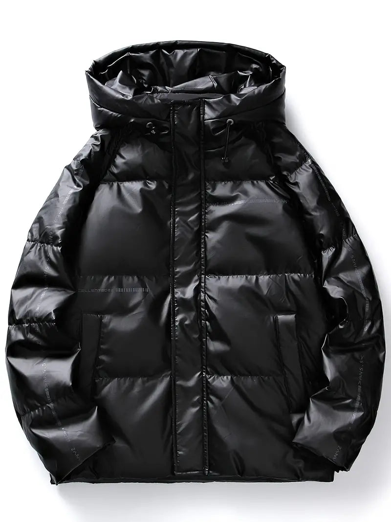 Veste Matelassée avec Fermeture Éclair et Poches pour Homme | Idéale pour l’Hiver
