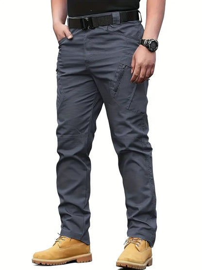 Pantalon Tactique Outdoor avec Poches Multiples pour Homme | Idéal pour la Randonnée et le Camping