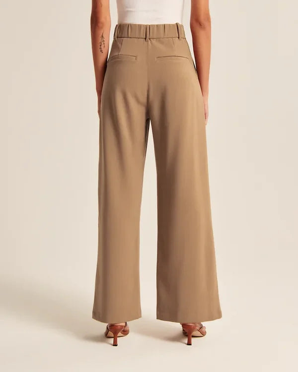 Pantalon Évasé avec Coupe Ajustée pour Femme | Idéal pour le Quotidien et les Sorties