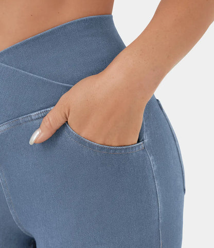 Pantalon Taille Haute Coupe Flare Pour Femmes | Idéal Pour Un Usage Quotidien