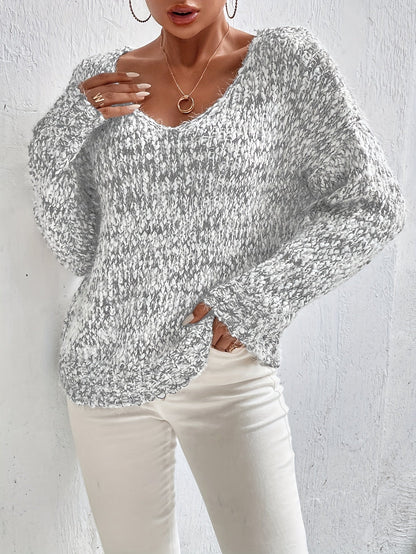Pull À Coupe Ample Avec Manches Longues Pour Femme | Idéal Pour Usage Quotidien
