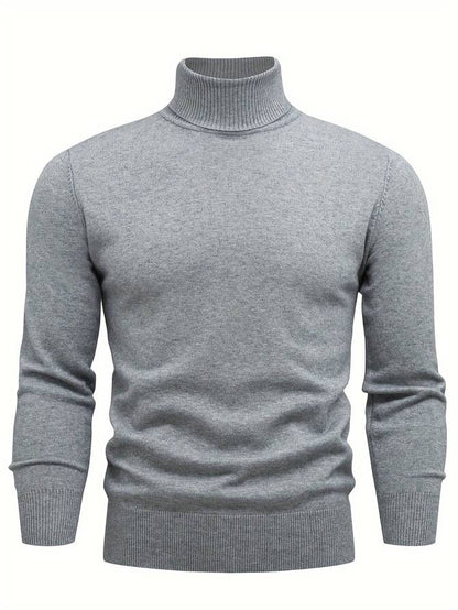 Pull Col Roulé à Manches Longues pour Homme | Idéal pour l’Automne et l’Hiver
