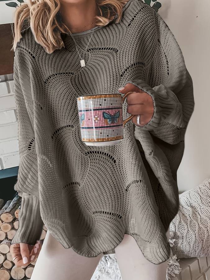 Pull En Maille À Manches Longues pour Femme | Idéal pour Un Usage Quotidien