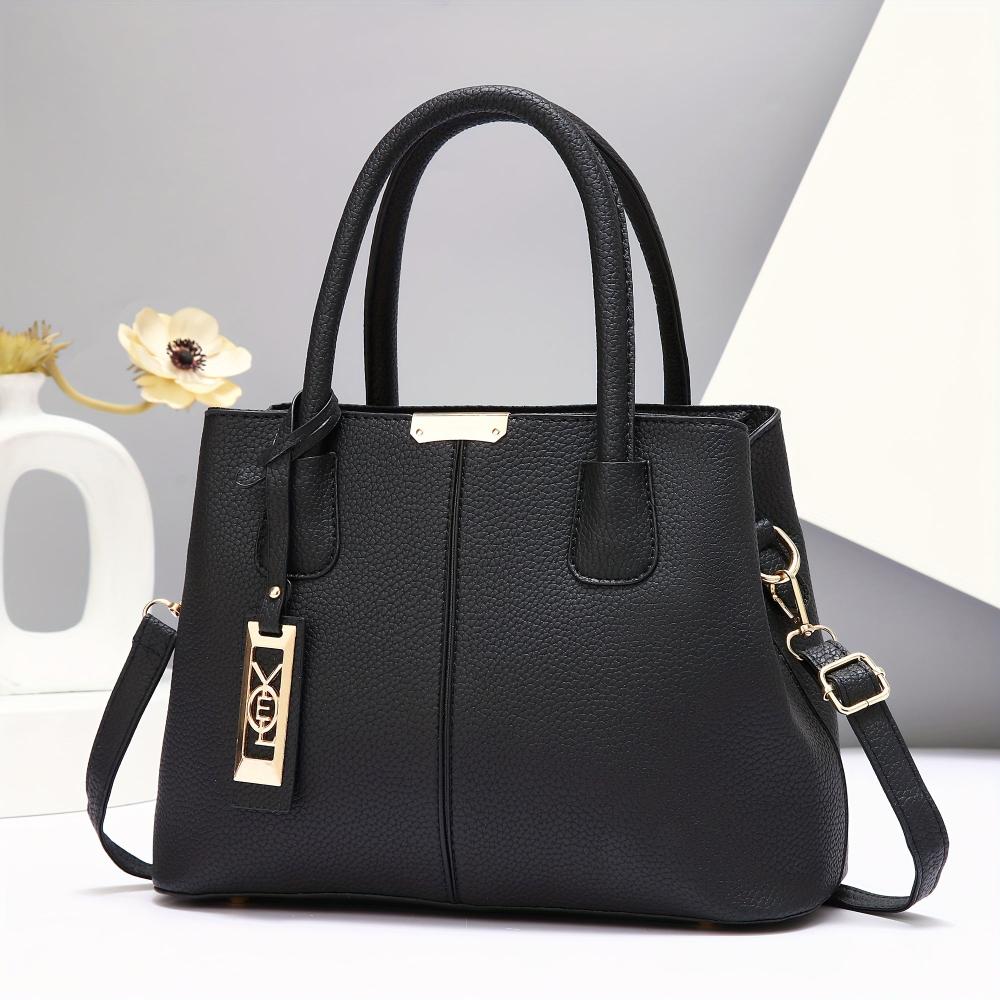 Sac Cabas Avec Poignées Doubles Et Bandoulière Ajustable | Idéal Pour Usage Quotidien