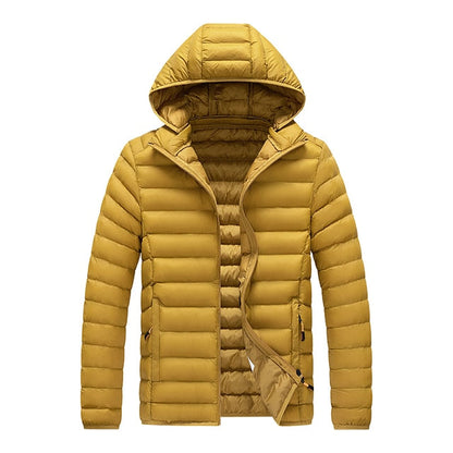 Veste Matelassée avec Capuche Amovible pour Homme | Idéale pour l’Automne et l’Hiver