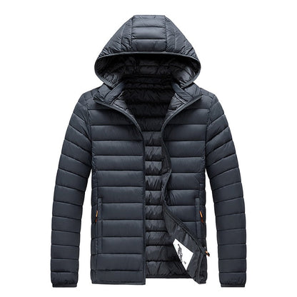 Veste Matelassée avec Capuche Amovible pour Homme | Idéale pour l’Automne et l’Hiver