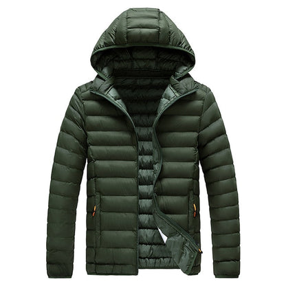 Veste Matelassée avec Capuche Amovible pour Homme | Idéale pour l’Automne et l’Hiver