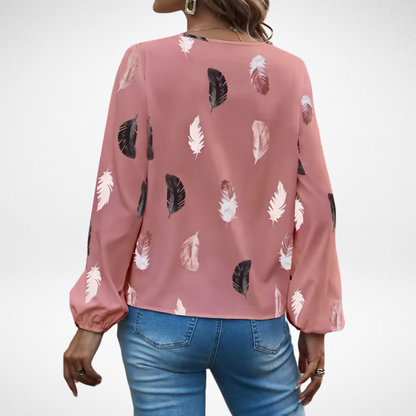 Blouse À Coupe Ajustée Pour Femme | Idéale Pour Usage Quotidien Et Professionnel