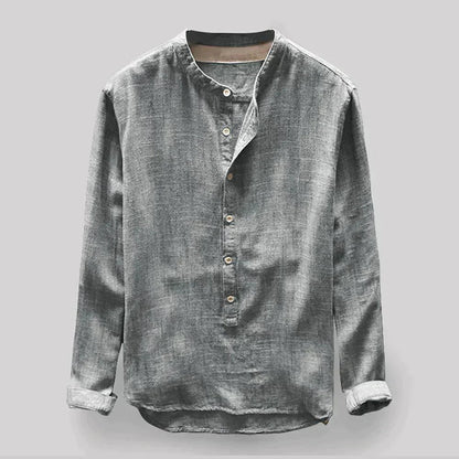 Chemise À Manches Longues Avec Coupe Régulière Pour Hommes | Idéale Pour Le Quotidien Et Les Occasions Formelles