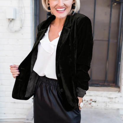 Blazer Structuré à Coupe Cintrée pour Femme | Idéal pour le Travail et le Quotidien