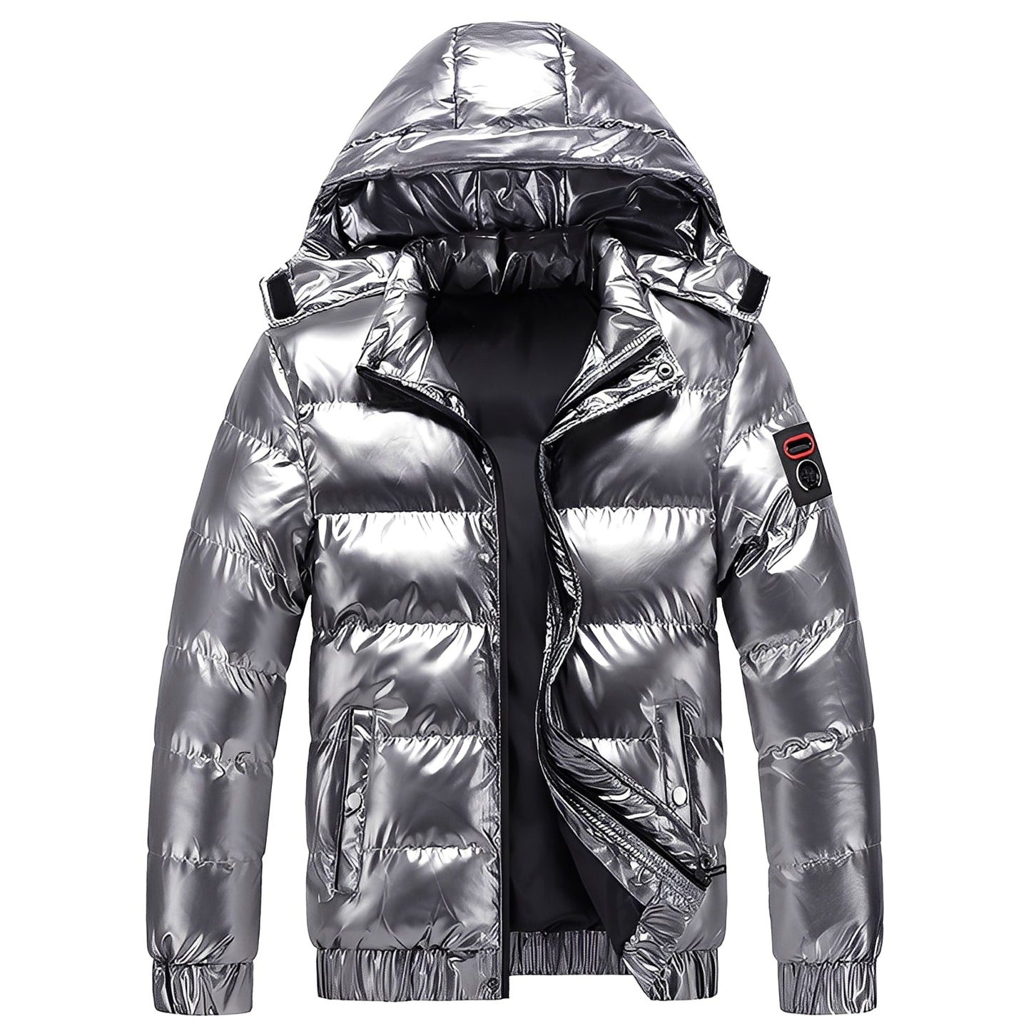 Veste d’Hiver à Coupe Droite avec Poches Fonctionnelles pour Hommes | Idéale pour l’Hiver