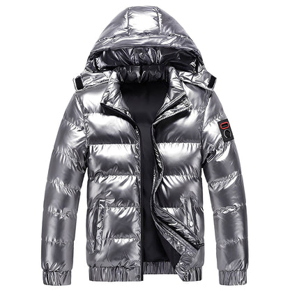 Veste d’Hiver à Coupe Droite avec Poches Fonctionnelles pour Hommes | Idéale pour l’Hiver