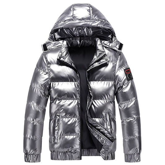 Veste d’Hiver à Coupe Droite avec Poches Fonctionnelles pour Hommes | Idéale pour l’Hiver