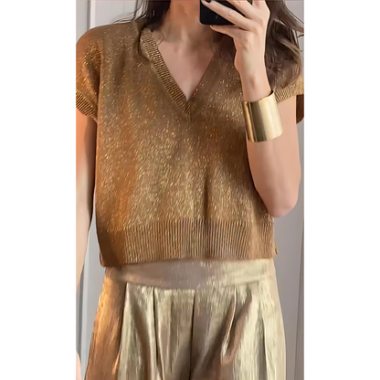 Pantalon À Taille Marquée avec Jambe Large pour Femme | Idéal pour Les Tenues Quotidiennes