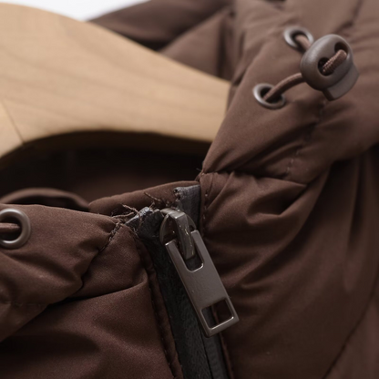 Veste matelassée à capuche pour femmes