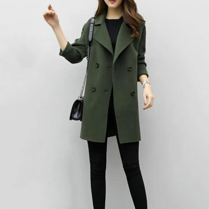 Manteau Avec Coupe Ajustée Pour Femme | Idéal Pour L’Hiver