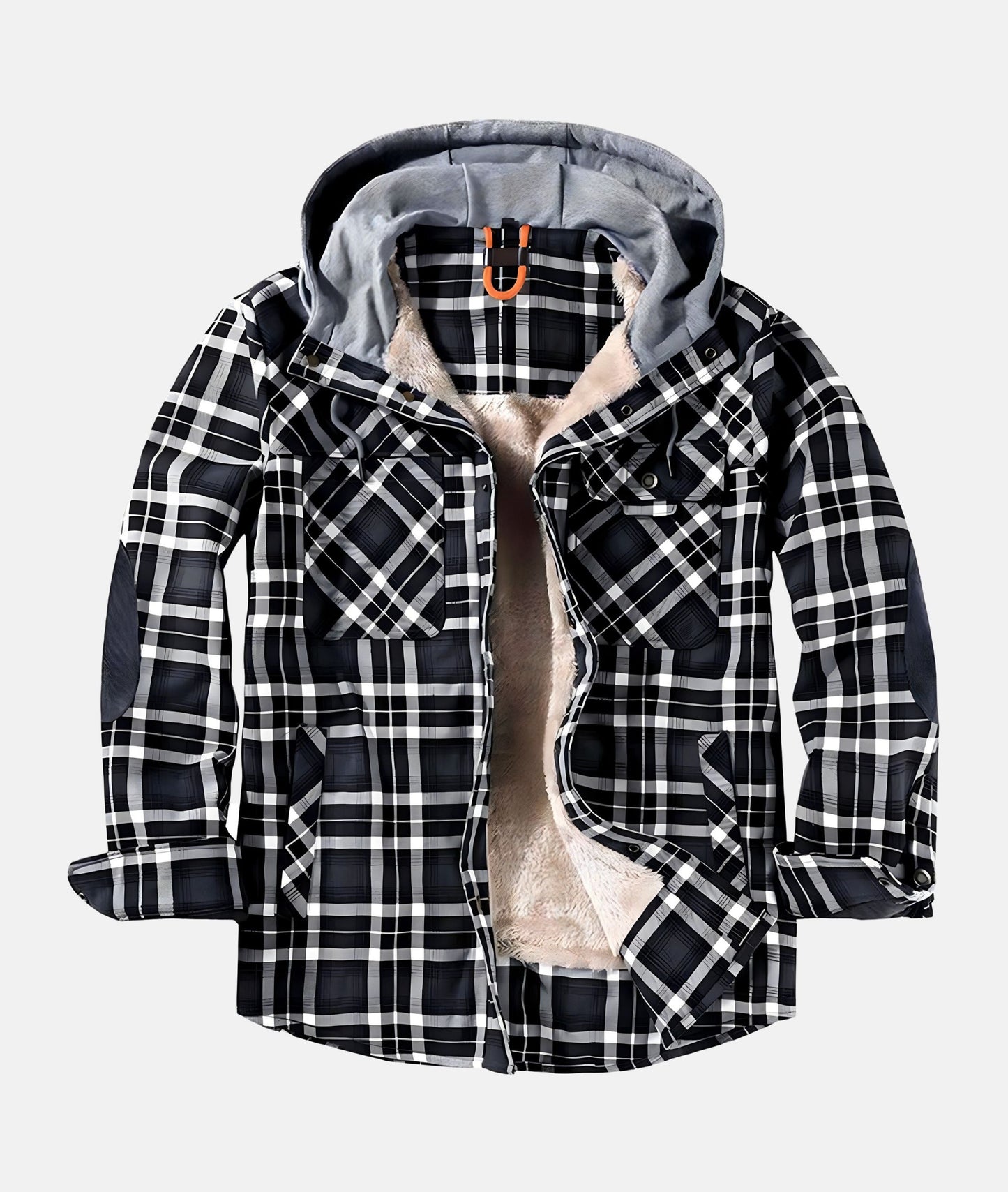 Veste Gilet avec Capuche et Doublure pour Hommes | Idéal pour Automne et Hiver