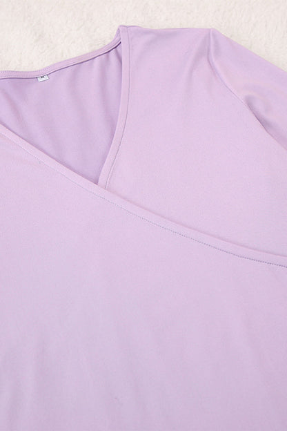 Ensemble Deux Pièces avec Haut Cache-Cœur à Manches Longues et Pantalon Coordonné pour Femme | Idéal pour un Usage Quotidien